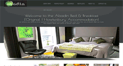 Desktop Screenshot of abadinbandb.com
